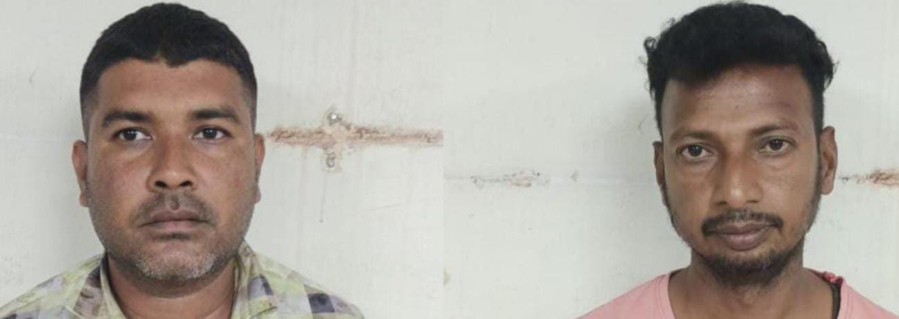 ಇಬ್ಬರ ಬಂಧನ: ಗಾಂಜಾ* 7.30 ಲಕ್ಷ ಹಣ ವಶ