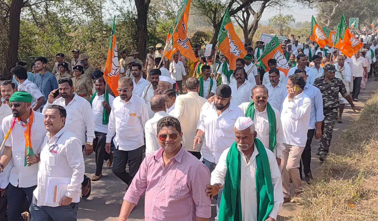 ಸುವರ್ಣಸೌಧ ಮುತ್ತಿಗೆಗೆ ಬಿಜೆಪಿ ಯತ್ನ; ವಿಜಯೇಂದ್ರ, ಅಶೋಕ ಪೊಲೀಸ್ ವಶಕ್ಕೆ